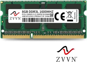 ZVVN 8GB DDR3L 1600 (PC3L 12800) 204-Pin 1.35V SO-DIMM RAM Laptop Notebook Memory Model 3S8E16C11ZV01-L ZVVN 8GB DDR3L 1600 (PC3L 12800) 204-Pin 1.35V SO-DIMM RAM Laptop Notebook Memory Model 3S8E16C11ZV01-L