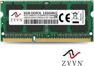 ZVVN 8GB DDR3L 1866 (PC3L 14900) 204-Pin 1.35V SO-DIMM RAM Laptop Notebook Memory Model 3S8E18C10ZV01-L ZVVN 8GB DDR3L 1866 (PC3L 14900) 204-Pin 1.35V SO-DIMM RAM Laptop Notebook Memory Model 3S8E18C10ZV01-L