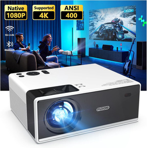 thumbnail image 2 of Projector With WiFi 6 And Bluetooth 5.2, 600 ANSI Native 1080P 4K Supported 2 of 12