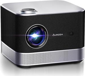 AllinOne Projector 4K AURZEN BOOM 3 Smart Projector with WiFi and Bluetooth 3D Dolby Audio  36W Speakers AI Auto Focus  Keystone Netflix Official 4K Supported 500 ANSI Home Outdoor proyector