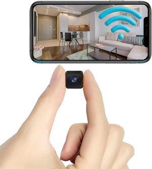 Mini Indoor Security Wireless Home Camera Small Outdoor WiFi Pet Cameras,2023 Upgraded 1080P Tiny Nanny Cam, Motion Detection Alerts, Night Vision,Real Time Surveillance Camera,Can No Need WiFi Camera