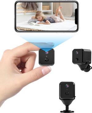 Wireless Spy Camera Hidden Camera,Wi-Fi Small Camera for Indoor Security,4K HD,120-Day Standby Battery Life, Auto Night Vision, AI Motion Detection,Nanny Cam Hidden Mini Camera,Easy to Use
