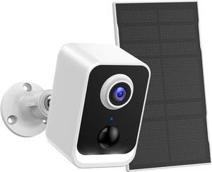 Security Cameras Wireless Outdoor, Cameras for Home Security Outdoor, Solar Outdoor Camera with Color Night Vision, AI Detection, 2-Way Talk, IP66 Waterproof, 5G WiFi not Supported