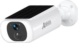 Solar Security Cameras Wireless Outdoor, 2K WiFi Surveillance Outdoor Camera for Home Security with Embedded Solar Panel, Color Night Vision, 2-Way Talk, IP67 Waterproof, Work with Alexa
