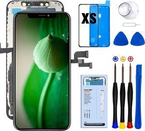 for iPhone 10s Xs Screen Replacement LCD 5.8, 3D Touch Screen Display Digitizer Repair Kits iPhone Xs Privacy Screen Protector Assembly with Repair Tools for A1920/A2097/A2098/A2099/A2100