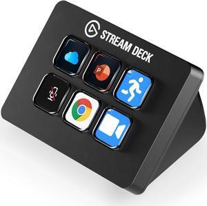 Elgato Stream Deck Mini  Control Zoom, Teams, PowerPoint, MS Office and More, Boost Productivity with Seamless Integration for Daily Apps, Set Up Shortcuts Easily, Compatible with Mac and PC