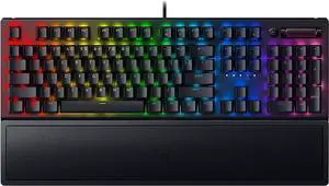 V3 Mechanical Gaming Keyboard: Green Mechanical Switches - Tactile & Clicky - Chroma RGB Lighting - Compact Form Factor - Programmable Macro Functionality - Classic Black