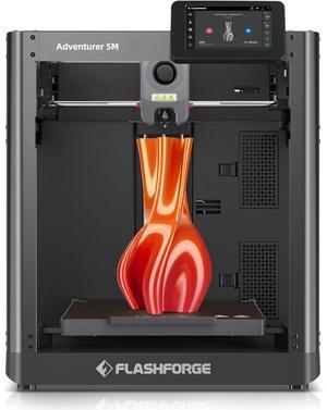AD5M 3D Printer Fully Auto Calibration Print with 1-Click Max 600mm/s Speed, All-Metal CoreXY Structure Precise Printing, Easy-Maintenance Quick-Swap Nozzle, Print Size 220x220x220mm