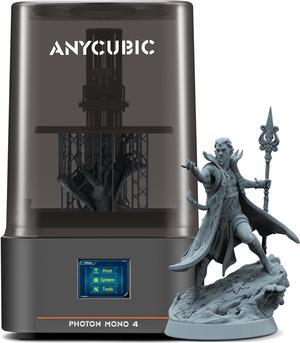ANYCUBIC 10K Resin 3D Printer, Photon Mono 4 LCD 3D Printer with 7-inch Mono Screen, Upgraded LighTurbo Matrix and Printing Platform, Printing Size of 6.04'x3.42'x6.49'