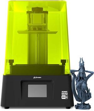 Sonic Mini 8K S LCD Resin 3D Printer, Highest Resolution of 22 µm, 7.1 Mono LCD Screen, Prints Beyond Handcrafted Models, L16.5X W7.2 x H17 cm Printing Volume