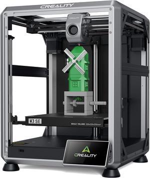 Creality 3D Printer, K1 SE Fully Assembled Auto Leveling FDM 3D Printers for Kids and Beginners, 600mm/s Max High-Speed Printing, Core XY All Metal Structure, Larger Print Size 250x220x220mm