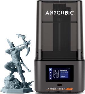 ANYCUBIC Photon Mono 4 Ultra 10K Resin 3D Printer, 7' HD Mono Screen and COB Light Source, 120mm/h Fast Printing, Intelligent Detection, 6.04'x3.42'x 6.49' Printing Size