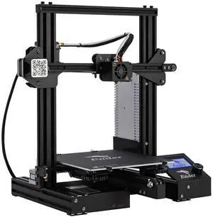 Creality Ender 3 3D Printer with Resume Printing, Stable Power Supply, Precise Printing, and V-Slot Rails, DIY 3D Printer, Printing Size 8.66x8.66x9.84 inches, Ideal for Mold Sample Printing