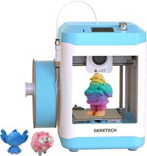3D Printer for Kids and Beginners,Geeetech Mini 3D Printers with Auto Leveling,High Speed and Fully Open Source,Fully Assembled Direct Drive Extruder,for Home and School,Print Area 3.94×4.33×3.94 in