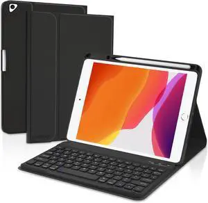 9th Generation Keyboard Case for iPad 10.2 Inch 8th 7th (2021/2020/2019) - Pro 10.5 inch Air 3rd 2017 2019, Wireless Detachable Removable Magnetic Cover Shell with Pen Holder, Black 9th Generation Keyboard Case for iPad 10.2 Inch 8th 7th (2021/2020/2019) - Pro 10.5 inch Air 3rd 2017 2019, Wireless Detachable Removable Magnetic Cover Shell with Pen Holder, Black