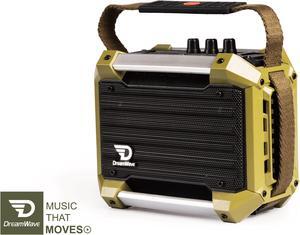 Dreamwave RockStar Mini Super Portable Bluetooth Speaker with 12-Hour Playtime,66-Feet Bluetooth Range&Built in Mic,Dual Paring Wireless Bluetooth Speaker with HiFi 40W Superior Sound,Support U Drive
