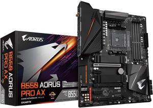 GIGABYTE B550 AORUS PRO (AM4 AMD/B550/ATX/Dual M.2/ SATA 6Gb/s/USB 3.2 Gen 2/2.5 GbE LAN/ALC1220-VB/RGB Fusion 2.0/PCIe4/DDR4/Gaming Motherboard)