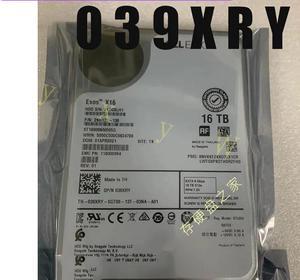 For Dell-16TB SATA 7.2k 3.5" 6G 512e Hard Drive, 39XRY 039XRY ST16000NM005G,