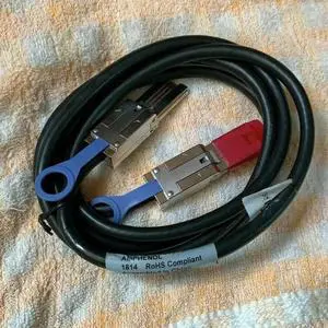 2M MINI SAS 26P SFF-8088 TO SFF-8088 Cable Mini SAS SFF8088  To SFF8088 Cable 26P TO 26P Hard Disk Cable