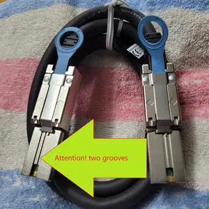 1M 2C External MINI SAS 26P SFF-8088 TO SFF-8088 Data Cable Mini SAS SFF-8088 Male To 8088 Male Cable 26P TO 26P Hard Disk Cable