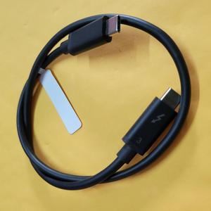 0.5M Black Thunderbolt 3 Cable C to C Cable 2.3 ft Supports 100W Charging 40Gbps Data Transfer Ideal for Type-C  type-c