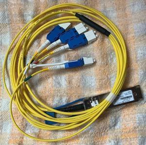 1.8m 6ft QSFP-100GB4FDRB 100G-PSM4 100G to 4x25G Spliter Cable for LUXTERA QSFP+ Card A2