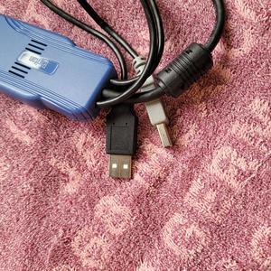 USB/RJ45/HDMI Cable for Model D2CIM-DVUSB HDMI - Dual USB Adapter Dongle