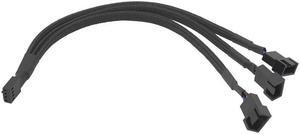 1 to 4-pins  TX4 CPU 4 Pin PWM Case Cooling Fan Splitter Hub Power Fan-out Adapter Cable