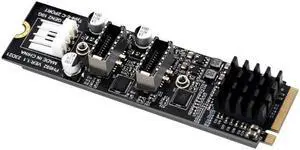 High-Speed Dual USB Expansion Card for M.2 NVME PCIe with Type-E and Type-C Ports Expansion Card for PC Desktop