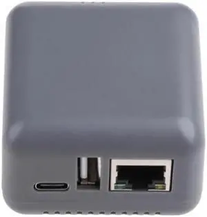 USB 2.0 Wireless Print Server Support 10/100Mb RJ45 LAN Port for Computer Phones(for grey)
