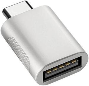 Type-c To Usb  Female Adapter Usb Female To  Mobile Phone Connector(Silver)