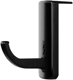 Headphone Headset Hook Holder Desktop PC Monitor Side Stick on Collection Stick(black)
