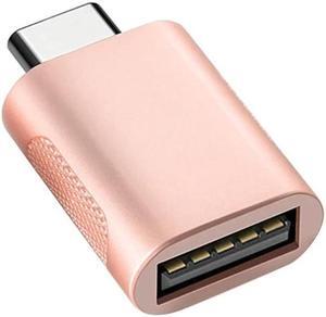 Type-c To Usb  Female Adapter Usb Female To  Mobile Phone Connector(RoseGold)
