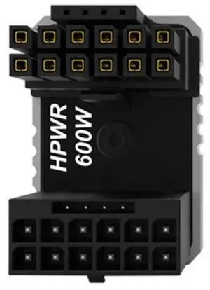RTX4090 16Pin ATX3.0 Graphics Card Power Supply Adapter Conversion Head Long Lasting and Durability(Forward)