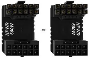 RTX4090 16Pin ATX3.0 Graphics Card Power Supply Adapter Conversion Head Long Lasting and Durability(reverse)