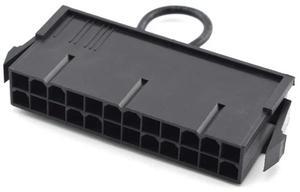 ATX Power Supply 24PIN 24P Power Reset On/Off Connector PSU Test Starter 24-pin