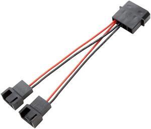 IDE 4Pin Male Molex to Small 4pin Female Y Splitter Adapter Floppy Disk Power Supply Cable Converter for Case Fan