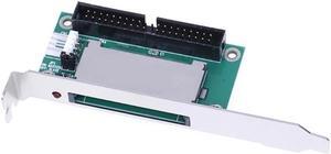 39/40-Pin Compact Card to 3.5" IDE Converter Adapter PCI Bracket