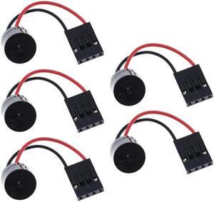 5Pieces/set Mini Plug Speaker For PC Internal Computer Motherboard Mini Mainboard Case Buzzer Board Beep Alarm