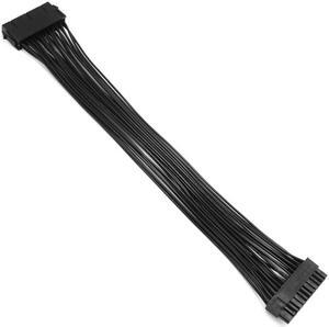 ATX 24 Pin Motherboard Power Extension Cable Internal PC PSU ATX 24 Pin Male to 24 Pin Female Extension Power Cable