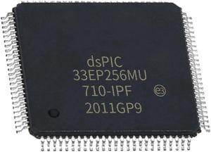 DSPIC33EP512MU810-I/PF TQFP100 TQFP-100  integrated circuit microprocessor microcontroller