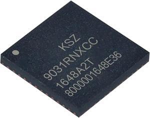 KSZ9031RNXIC  KSZ9031RNX  VQFN48 QFN Gigabit Ethernet Transceiver with RGMII Support