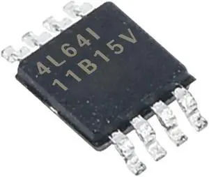 10Pcs/Lot  24LC64T-I/MS 24LC64 4L64I MSOP8  64K I2C Serial EEPROM