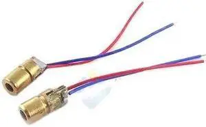 5V laser head laser diode dot copper semiconductor laser tube 6MM outer diameter