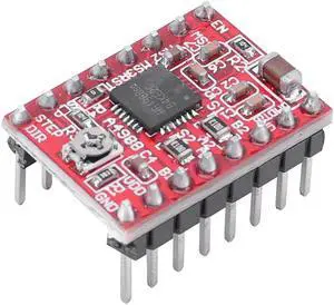 A4988 Stepper Motor Driver Module With Heat Sink Motor Driver Controller Module for 3D Printer