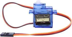 SG90 9G Micro Digital Servo Motor Fixed-Wing Micro Gear Servo Motor 360 Degrees for Airplane Aeroplane Helicopter