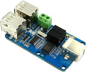 ADUM3160 USB To USB Audio Signal Isolator 1500V 4 Channel USB To USB Voltage Isolator Module 1W Support USB Control Transmission