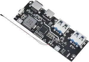 Bi-directional Quick Charging Board QC Protocol 5 USB Charging Converter Board Fast Charging Module for QC4 PD3.0 Input Output Bi-directional Quick Charging Board QC Protocol 5 USB Charging Converter Board Fast Charging Module for QC4 PD3.0 Input Output