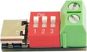 PD/QC Decoy Board Fast Charge USB Type-c To 12V High Speed Charger 5-20V Adjustable Voltage Power Module 100W