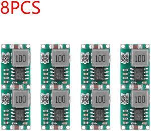 LM2596 DC-DC Step-Down Module Input 25V-40V Output 1.25V-37V Electronic Voltage Stabilizer 3A Buck Converter With Displa(8PCS)